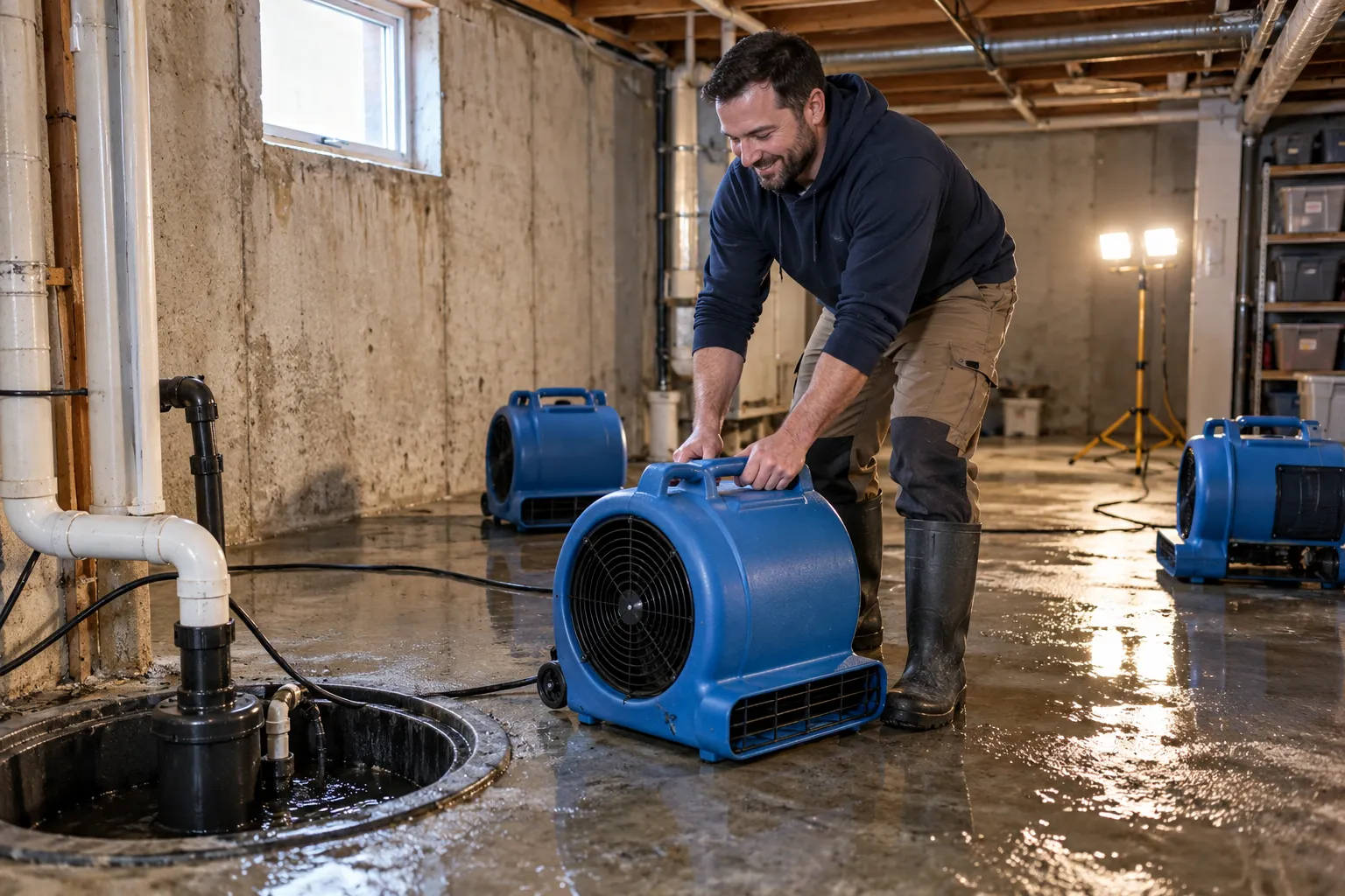 Homes in the Greater Lansing area served by local water damage providers