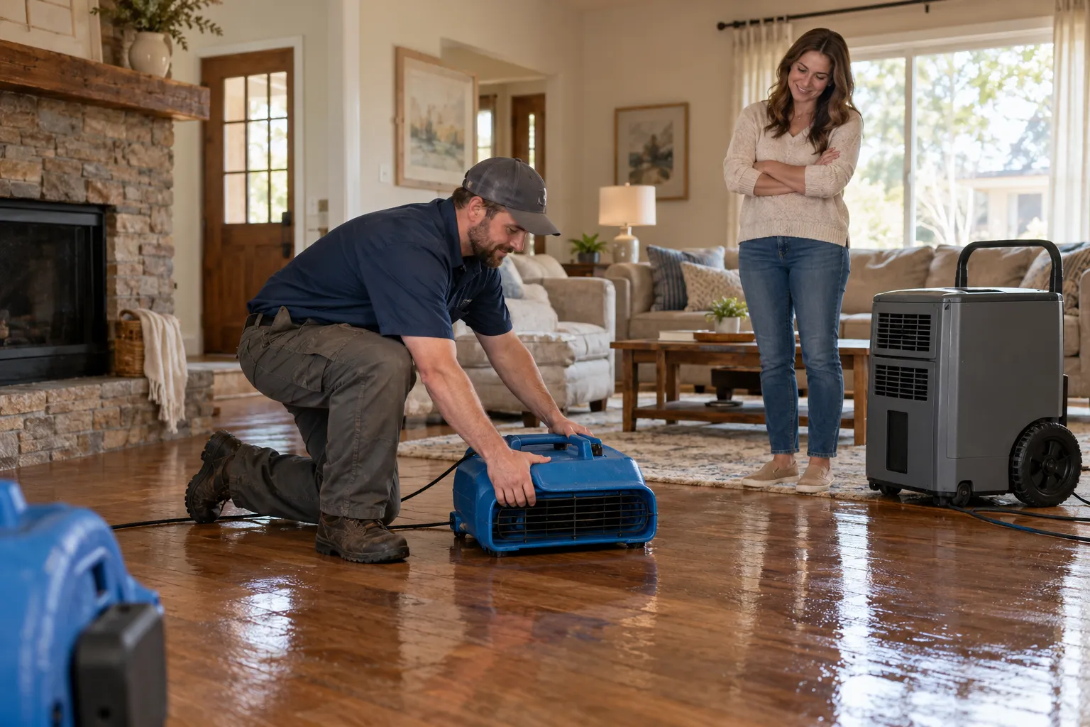 Water Extraction & Structural Drying in Lansing, MI